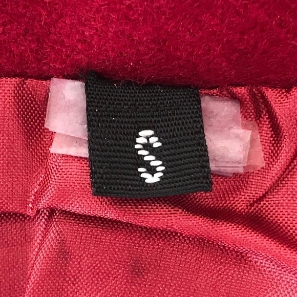 *4/$20* Red Pleated Mini Skirt - Picture 6 of 7